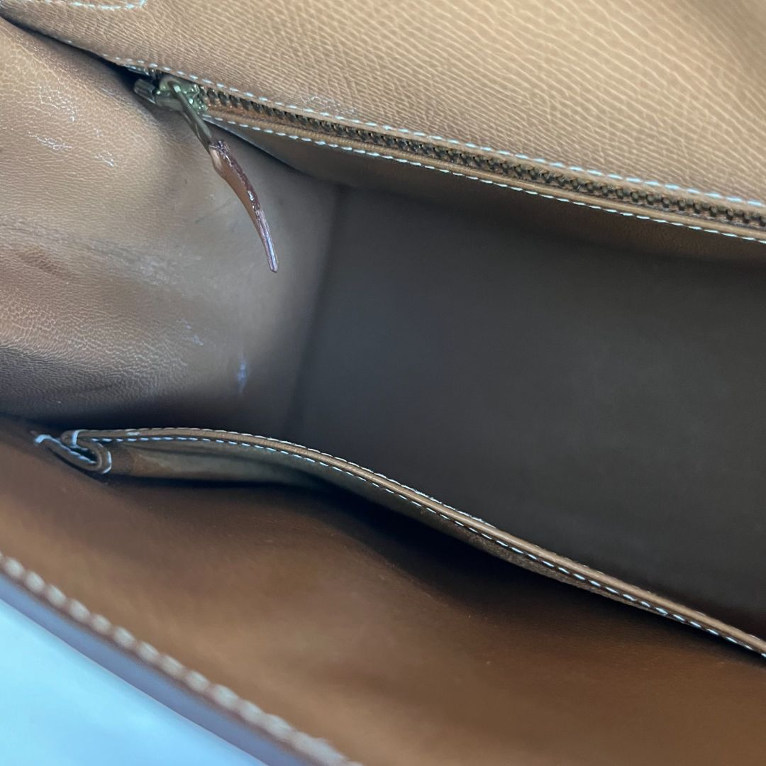 Hermès  Sellier Kelly 35 Gold Bag