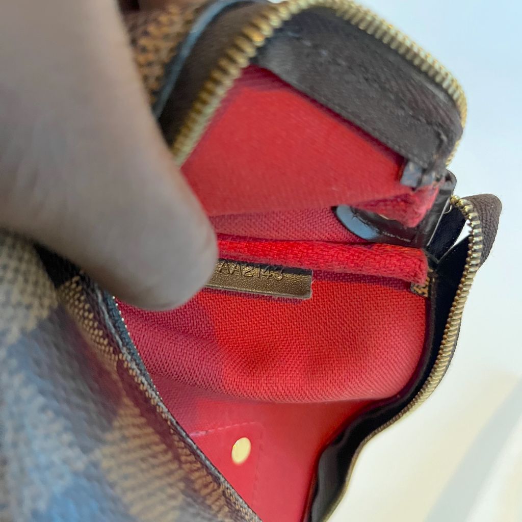 Louis Vuitton Damier Eva Brown Crossbody Bag