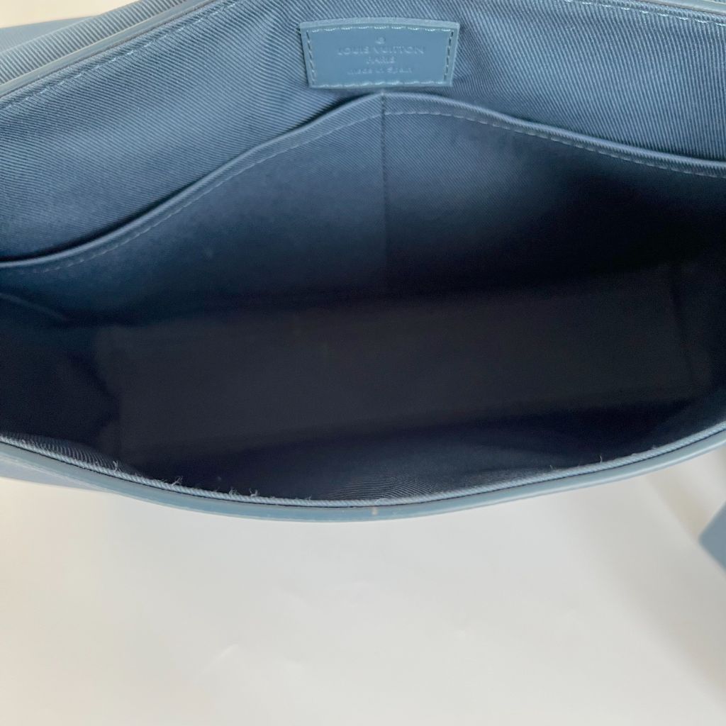 Louis Vuitton Blue Aerogram Messenger bag