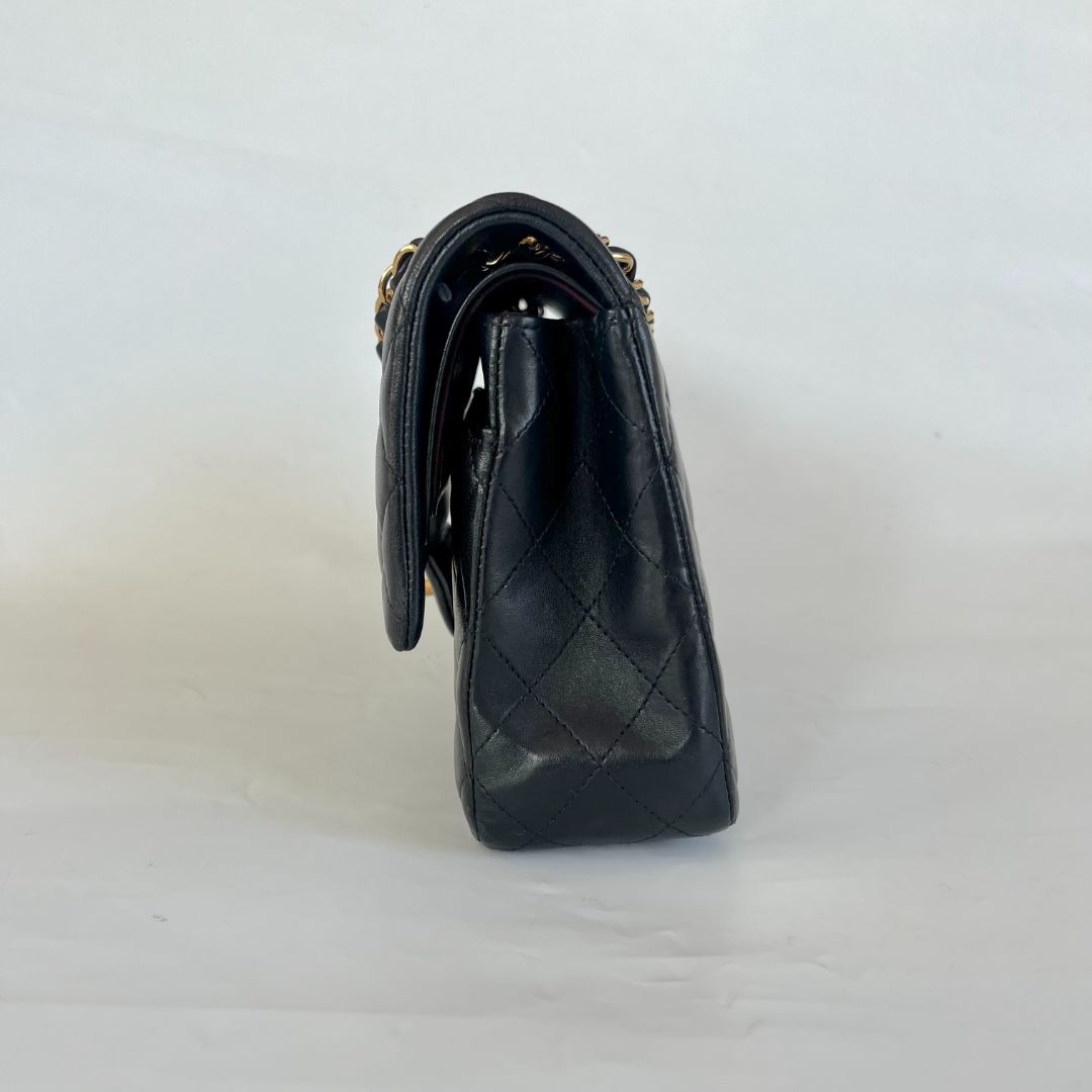 Chanel Medium Lambskin Double Flap Bag