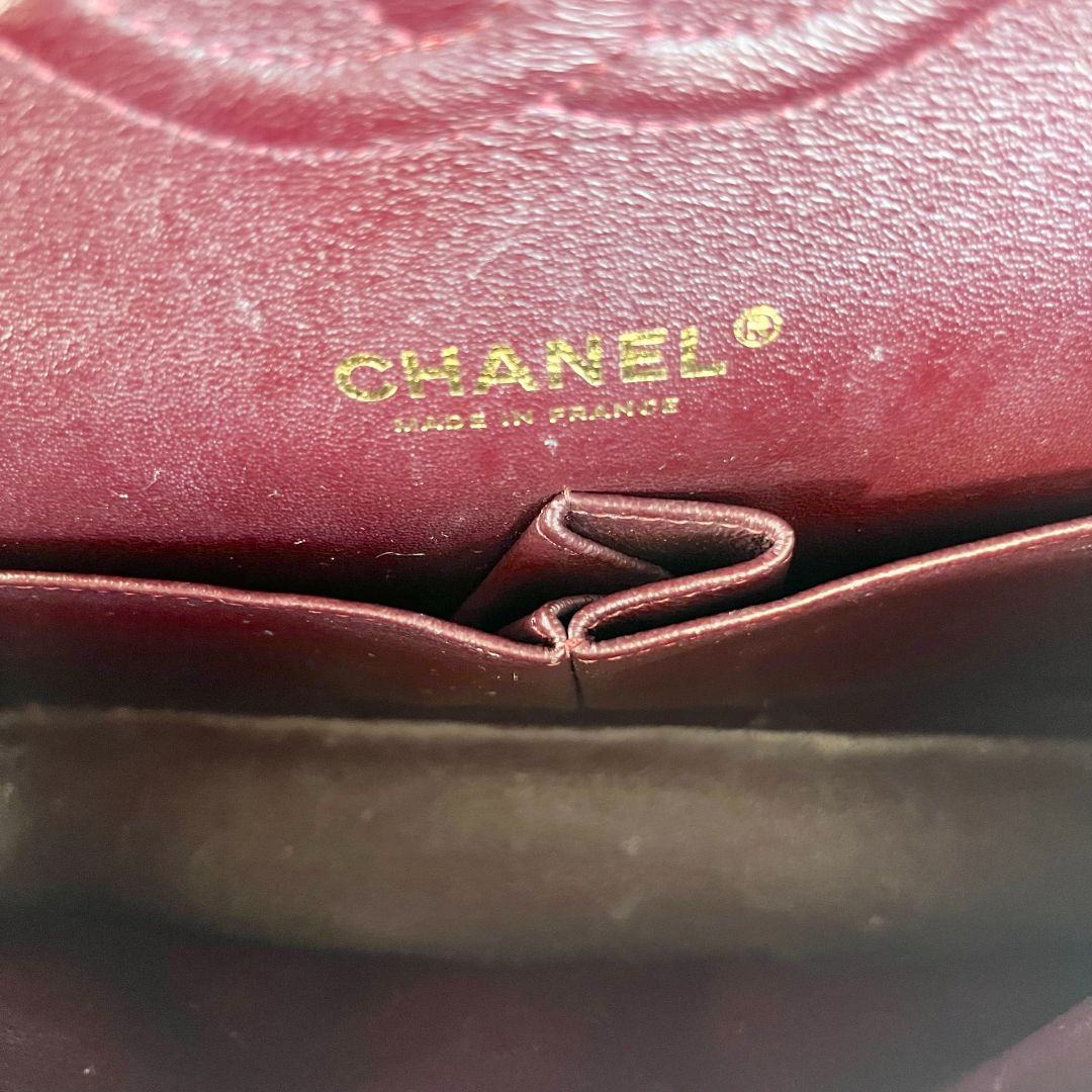 Chanel Medium Lambskin Double Flap Bag