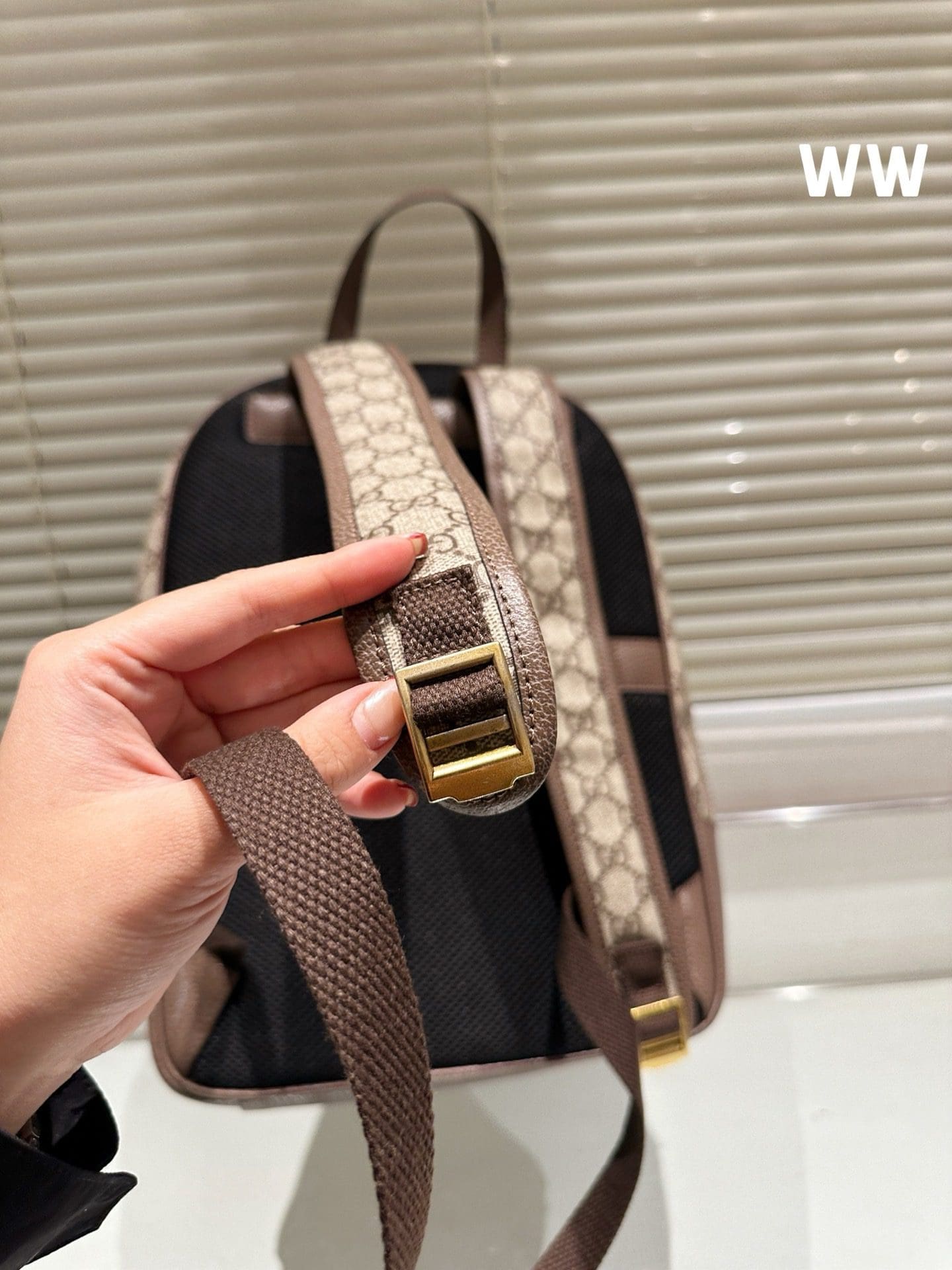 GUCCI OPHIDIA GG BACKPACK