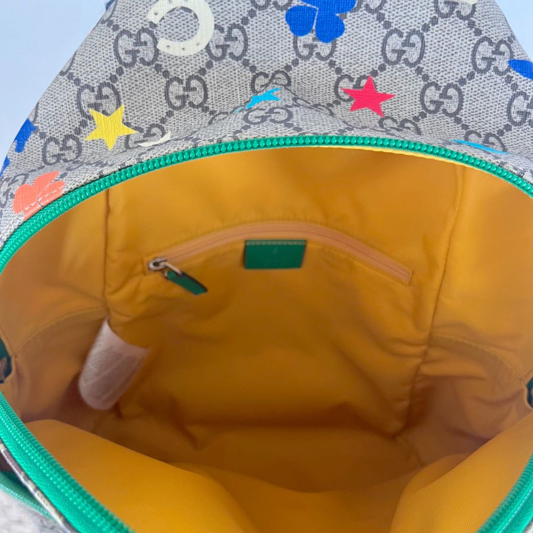 Gucci Junior GG Logo Multi-coloured Backpack