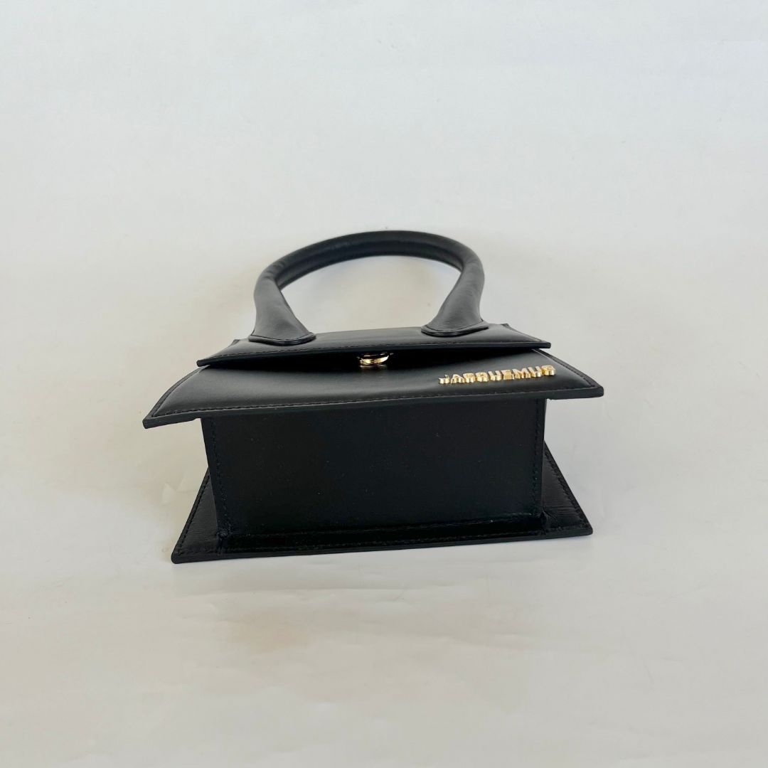 Jacquemus Le Grand Chiquito black leather bag