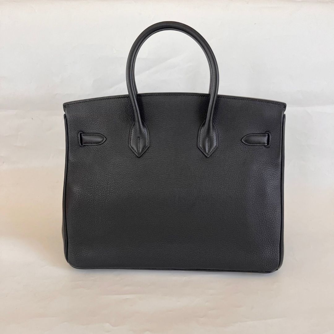 Hermès Togo Leather Black Birkin 35