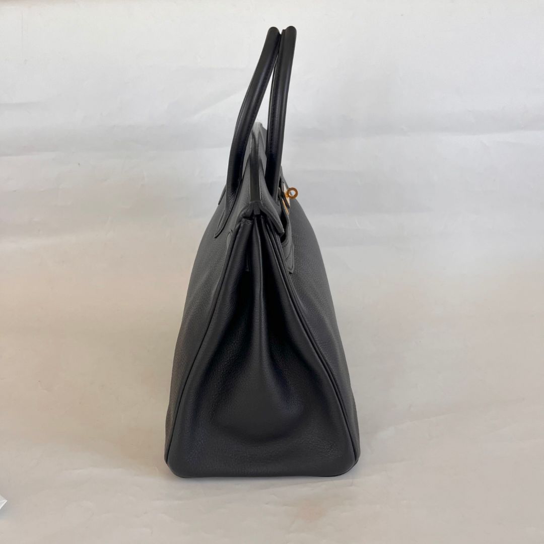 Hermès Togo Leather Black Birkin 35