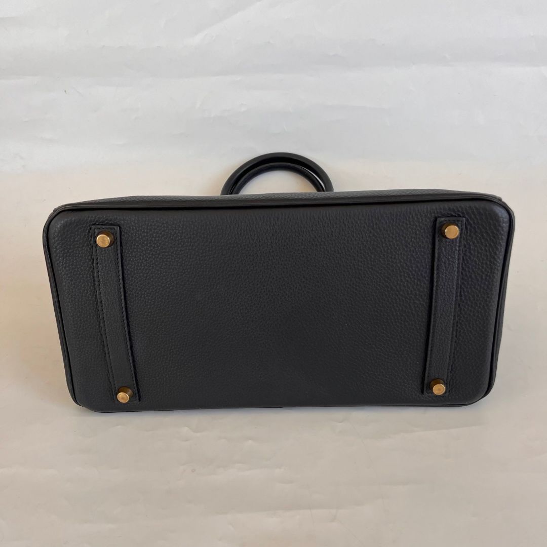 Hermès Togo Leather Black Birkin 35