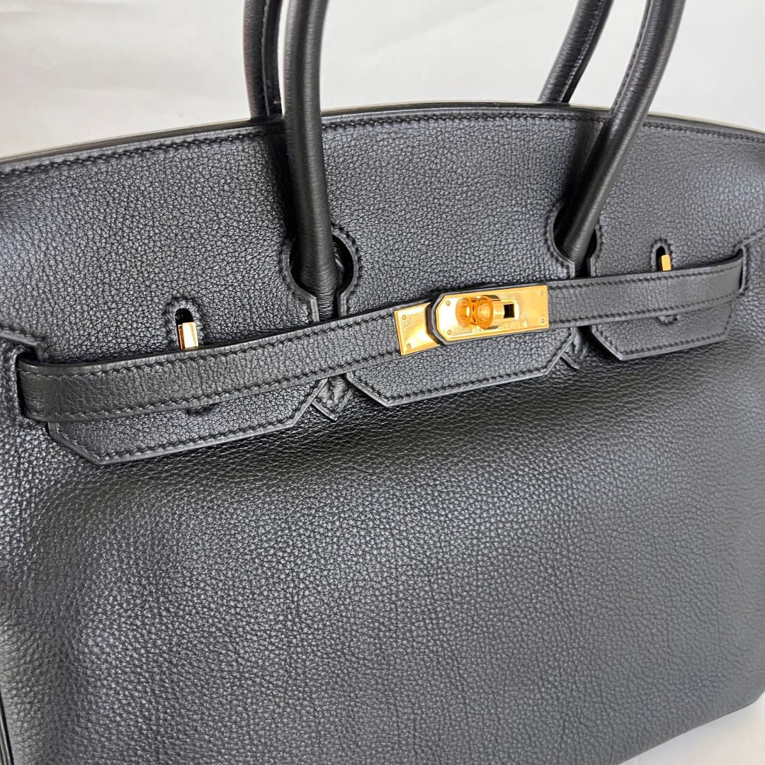 Hermès Togo Leather Black Birkin 35