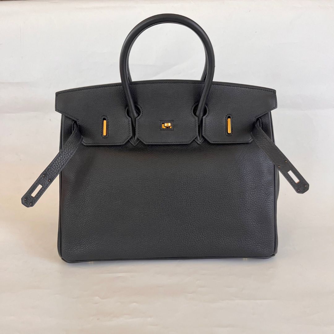 Hermès Togo Leather Black Birkin 35