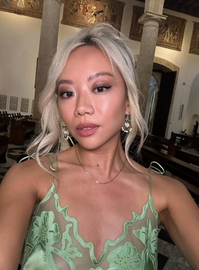 Charming A Line Spaghetti Strap Appliques Green Satin Prom Dress Evening Dress SH1773