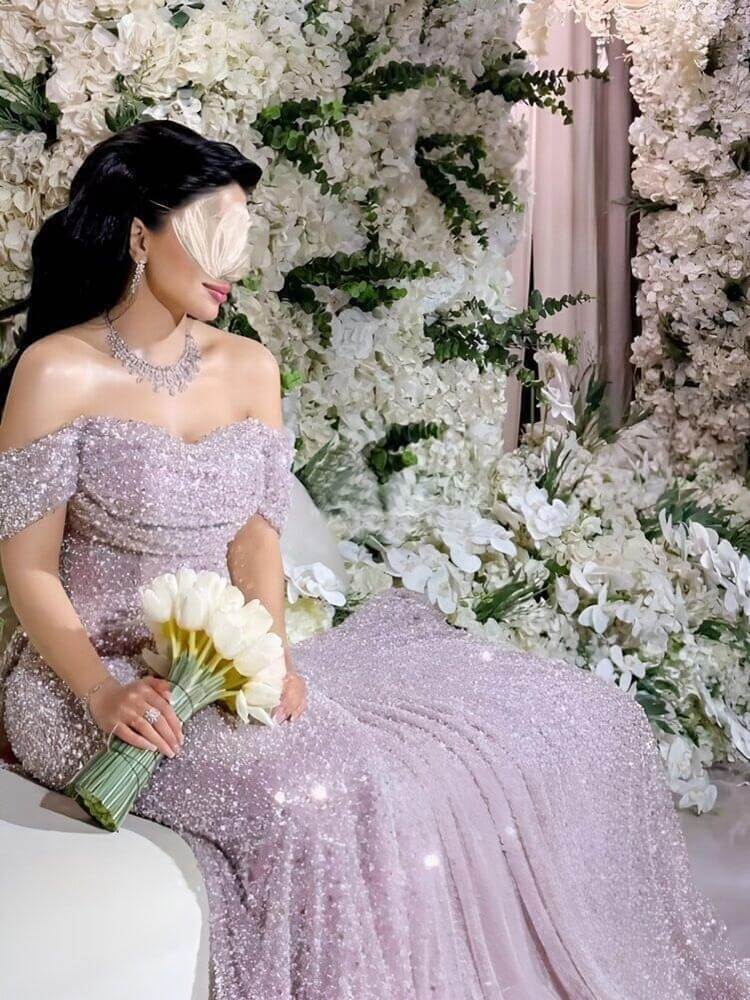 Unique Beaded Women Formal Dress Long Dresses for Party Events