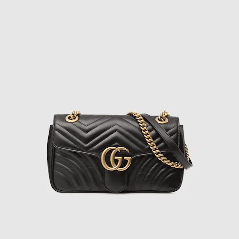 GUCCI MARMONT SMALL MATELASSÉ SHOULDER BAG