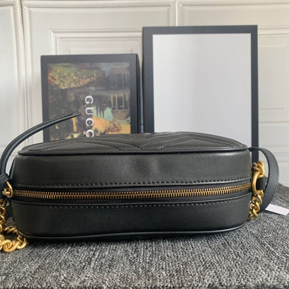 GUCCI Marmont small matelasse shoulder bag