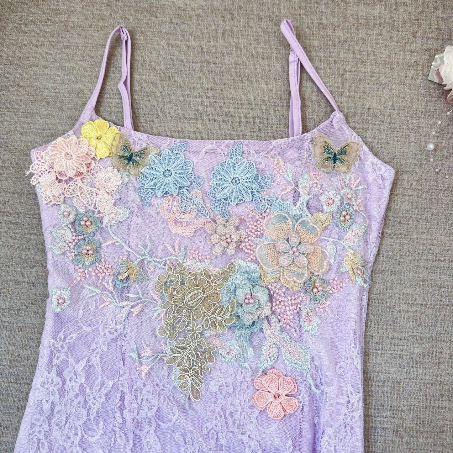 Sexy Mermaid Spaghetti Straps Lace Birthday Party Dress Summer Holiday Outfits For Women DP0132