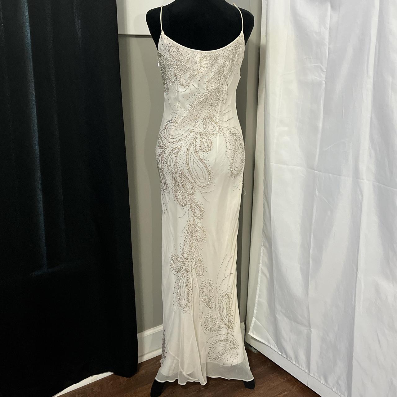 Cream White Vintage Elegant Exquisite Beaded Fairy Dress Ball Gown Evening Dress Date Holiday Party Dress Wedding Guest Dress gh3629