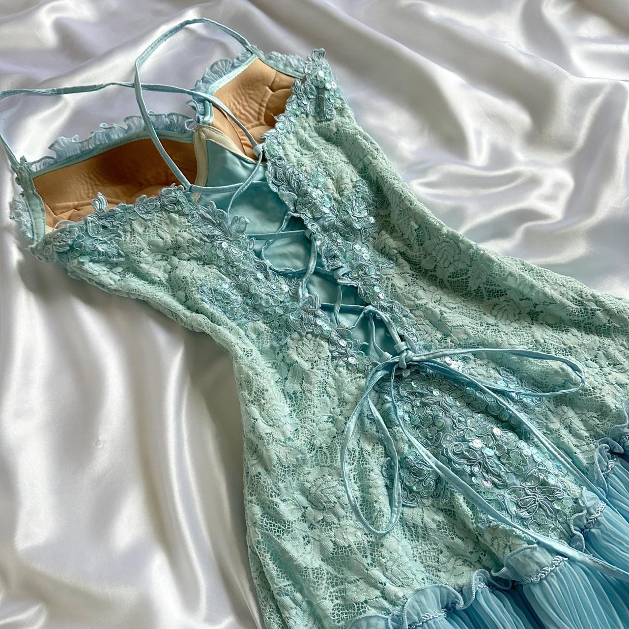 owder Blue Sparkling Charming Retro Princess Stunning Unique Fashionable Beautiful Elegant Delicate Lace Short Lace Sequin Homecoming Dress Prom Dress Evening Dress Birthday Party Dress Prom Dress gh3916