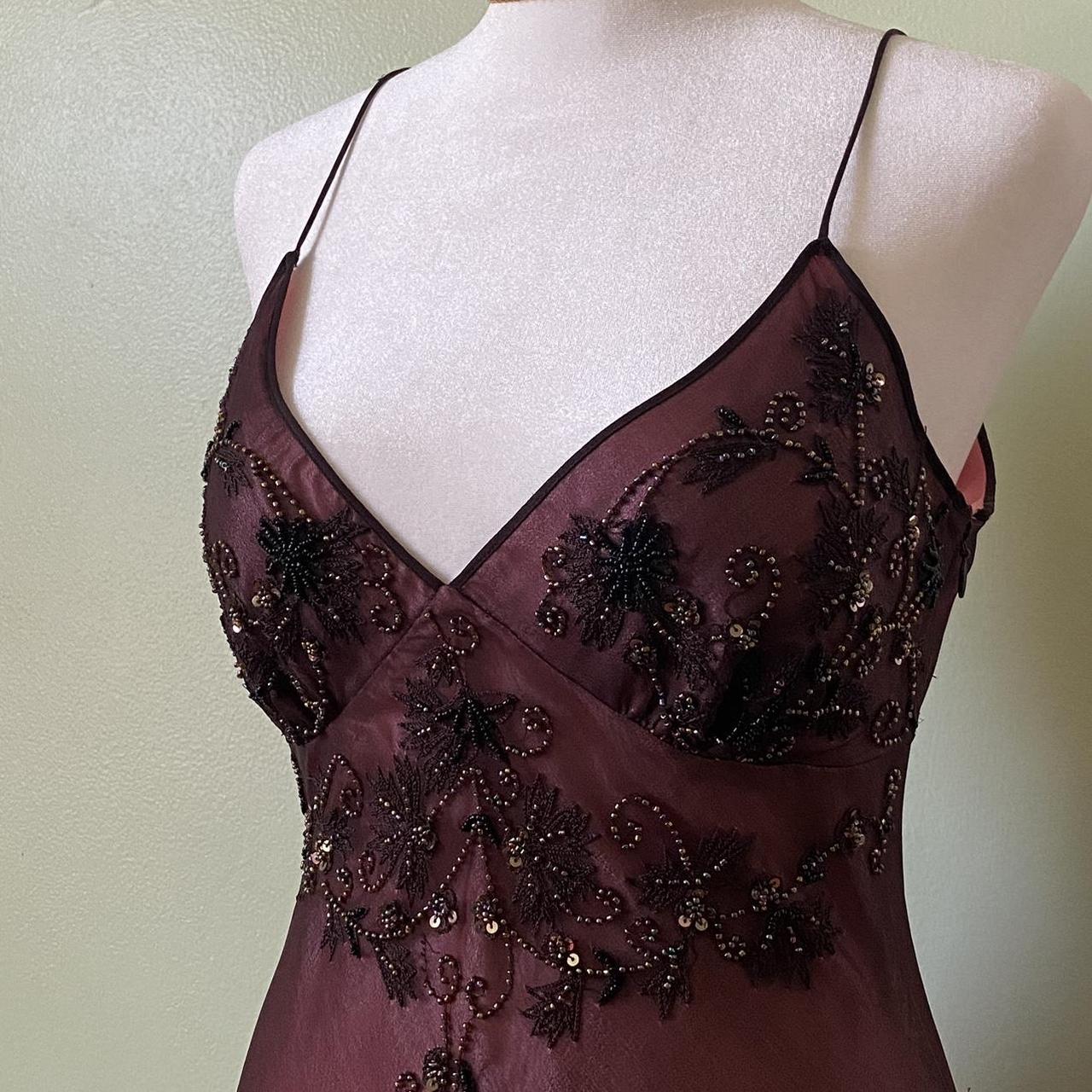 Dark Red ClassyPretty Charming Elegant Exquisite Beaded Long Chiffon Ball Gown Evening Gown Party Dress gh3552