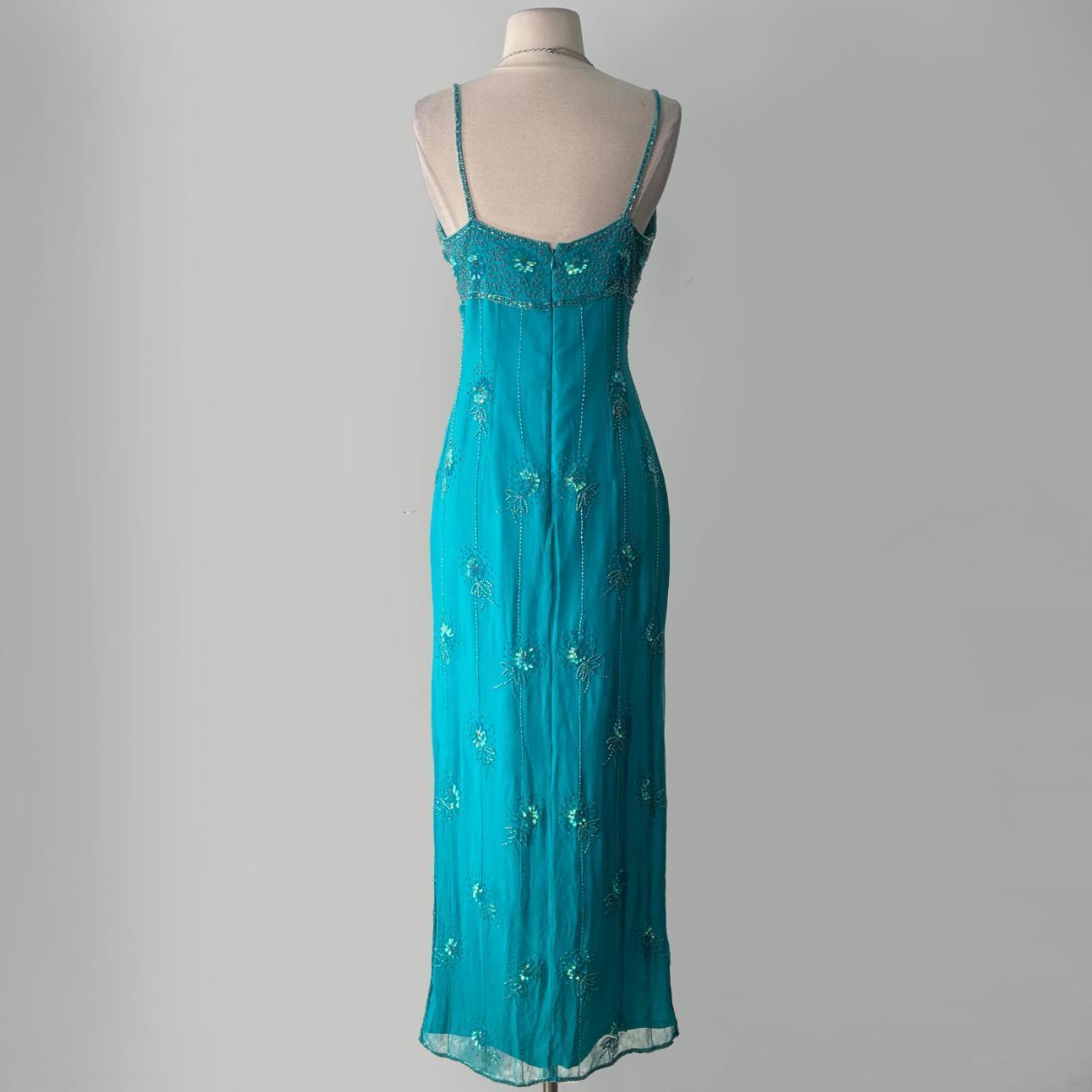 Blue fashion shiny elegant exquisite beading spaghetti straps long Tulle women's prom dress evening dress party dress gh3565