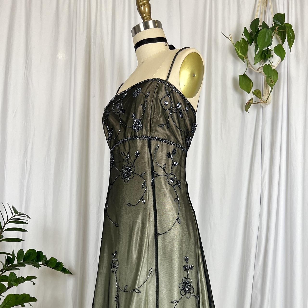 Champagne Brown Gorgeous Vintage Elegant Exquisite Beading Long Chiffon Ball Gown Evening Gown Party Dress Prom Dress gh3709