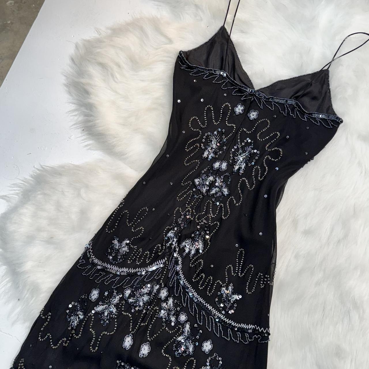 Black gorgeous exquisite beaded short chiffon homecoming dress birthday party dress gh5010
