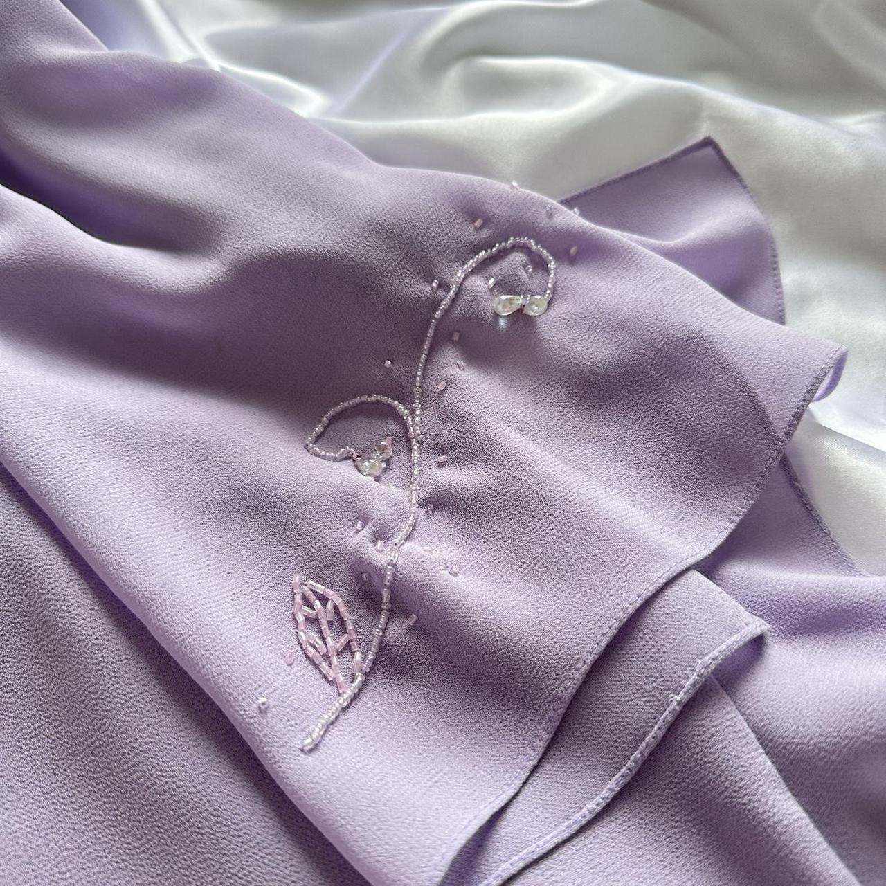 Purple Gorgeous Vintage Fashion Elegant Exquisite Floral Beading Spaghetti Strap Long Chiffon Ball Gown Evening Dress Birthday Party Dress Prom Dress gh3641