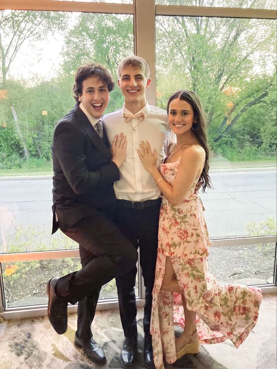 Sexy Mermaid Long Pink Floral Prom Dress Party Dresses P1587