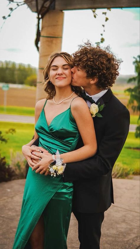 Simple Mermaid Dark Green Slit Long Prom Dresses Formal Dress P2219
