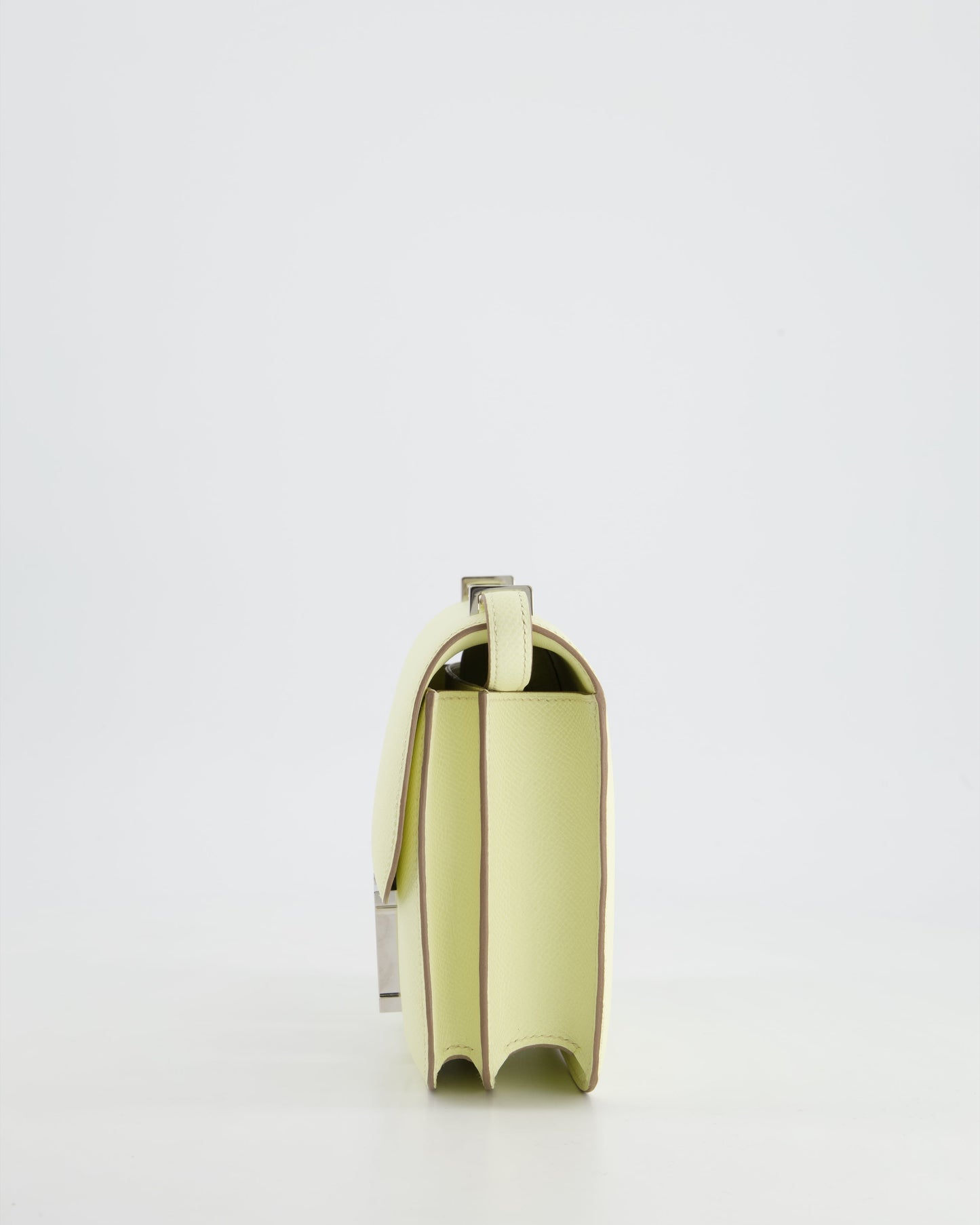 *NEW COLOUR* Hermès Constance III Mini 18cm Miroir Bag in Jaune Milton Epsom Leather with Palladium Hardware