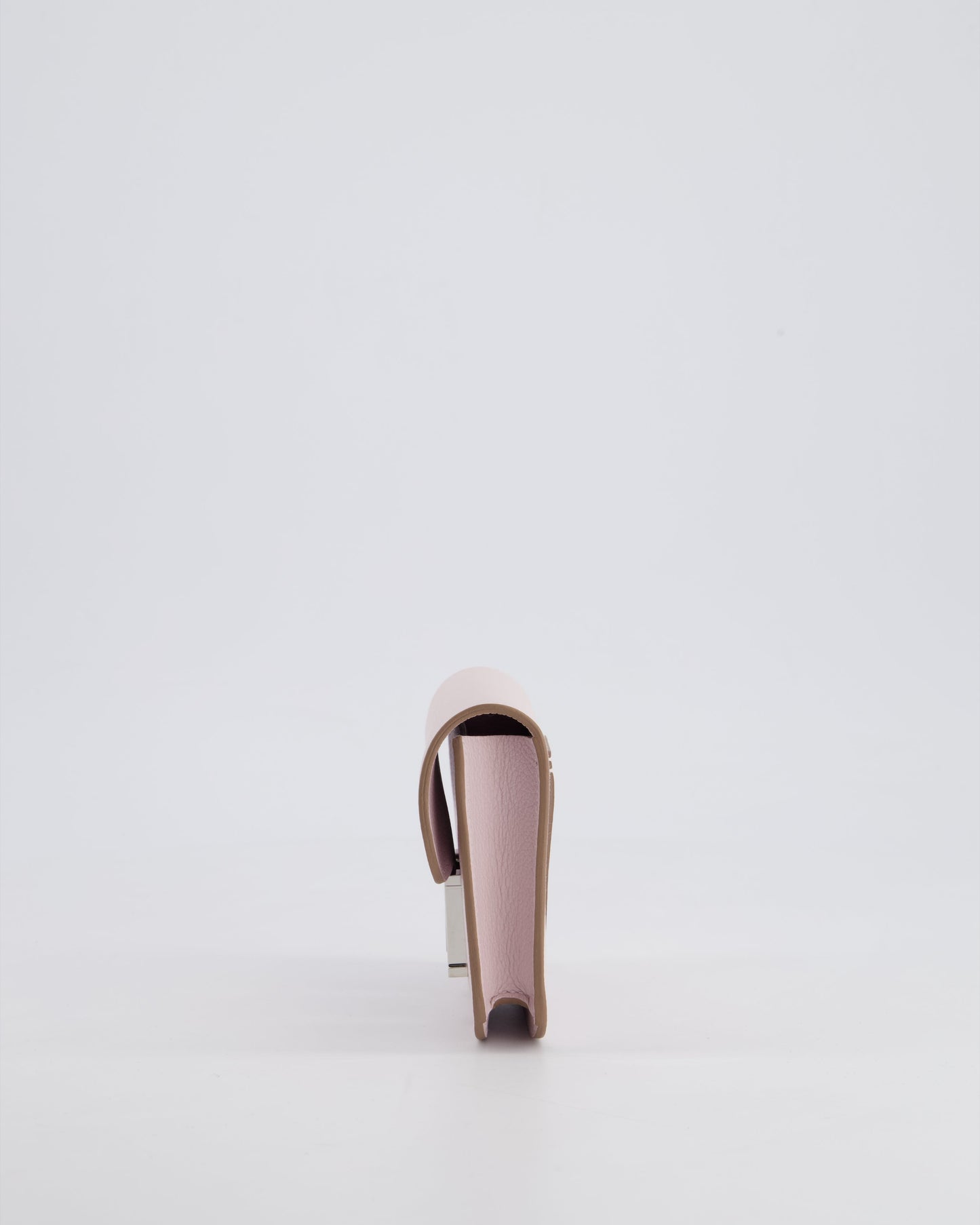 Hermès Constance Slim Belt Wallet Bag in Mauve Pale Evercolor Leather with Palladium Hardware