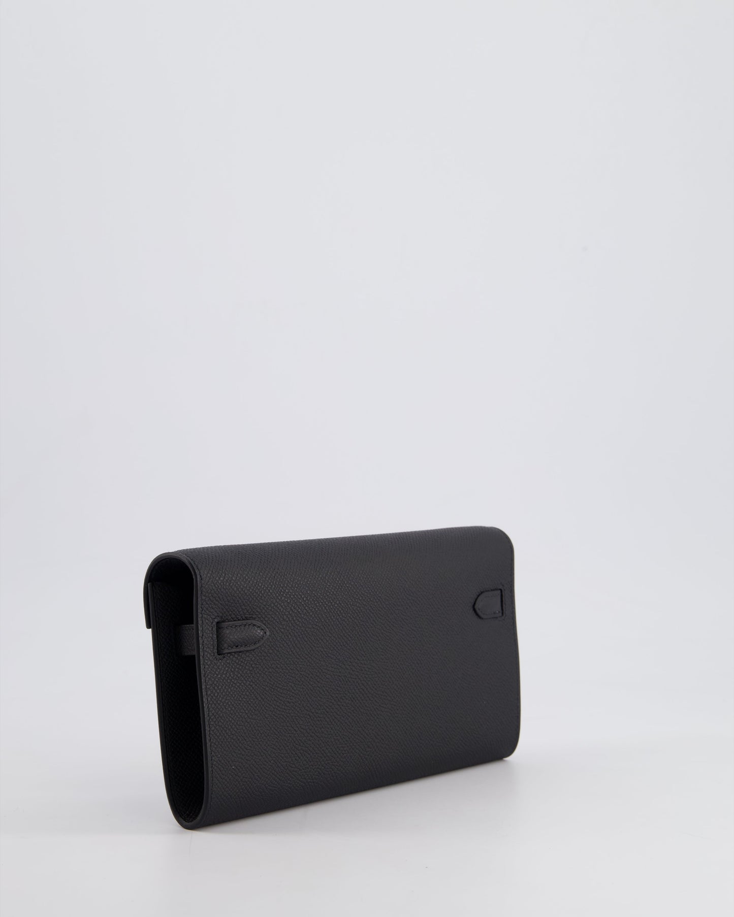 Hermès Kelly To Go Bag in Noir Epsom Leather with Palladium Hardware