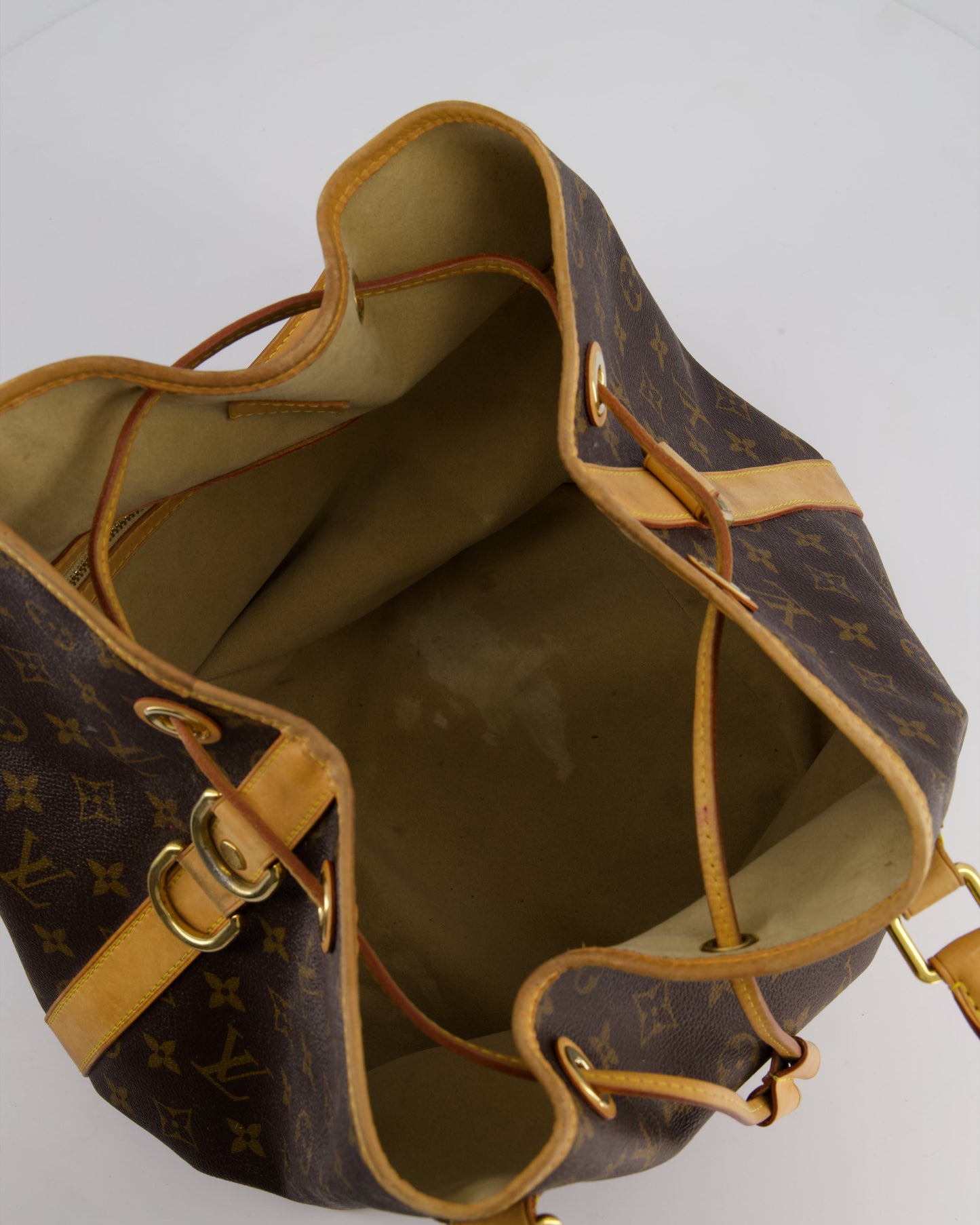 Louis Vuitton Brown Monogram Eden Neo Bag with Gold Hardware