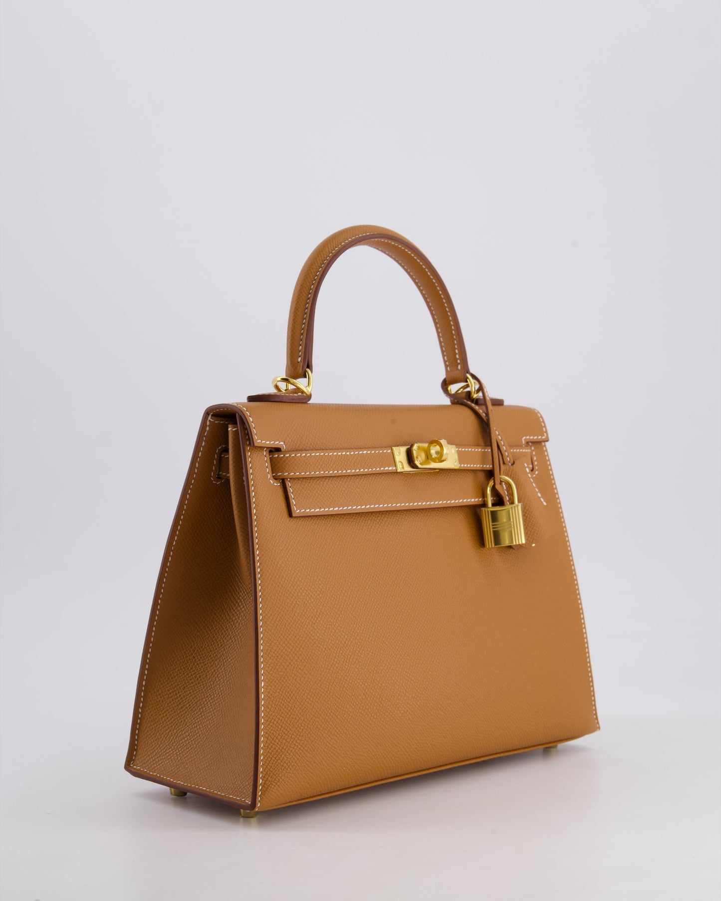 *HOLY GRAIL* Hermès Kelly 25cm Sellier in Gold Epsom Leather with Gold Hardware