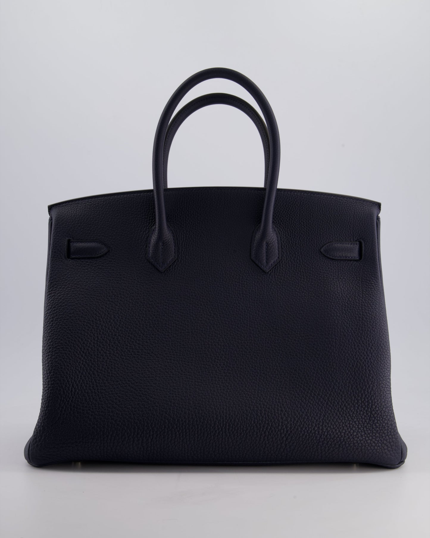 *HOT* Hermès Birkin 35cm Bag in Bleu Nuit Retourne Togo Leather with Palladium Hardware