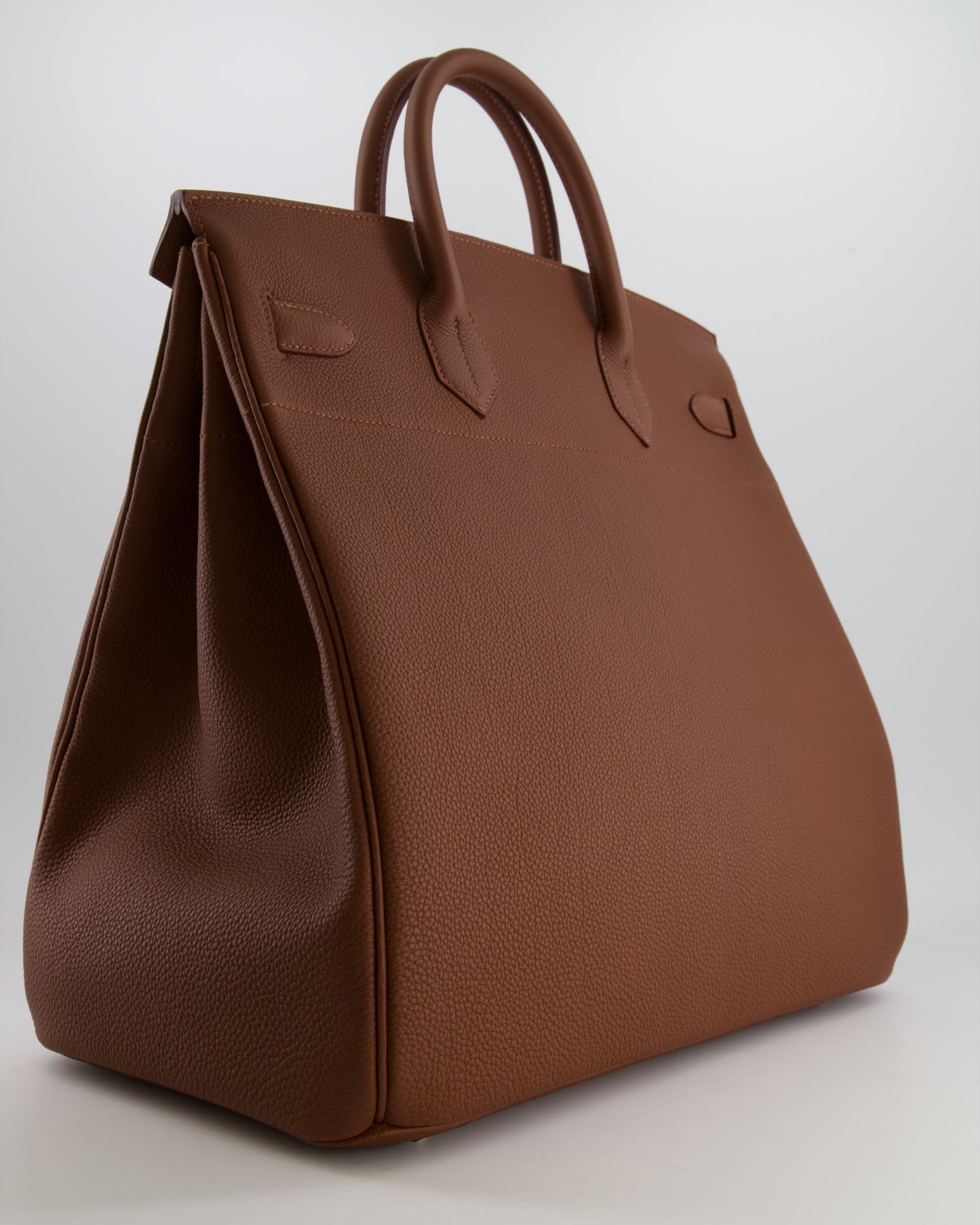 *LIMITED EDITION* Hermès HAC Bag 40cm Coup de Soleil in Gold Clair & Fonce Togo Leather with Palladium Hardware