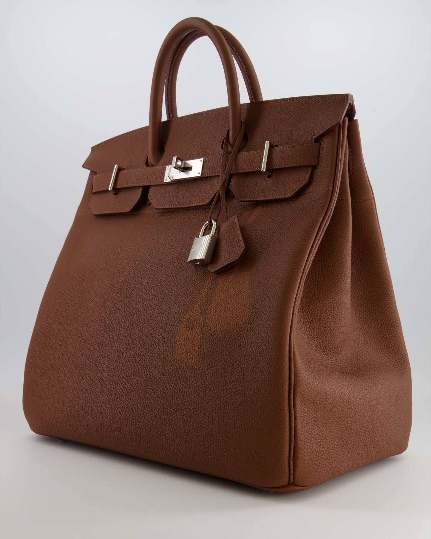 *LIMITED EDITION* Hermès HAC Bag 40cm Coup de Soleil in Gold Clair & Fonce Togo Leather with Palladium Hardware