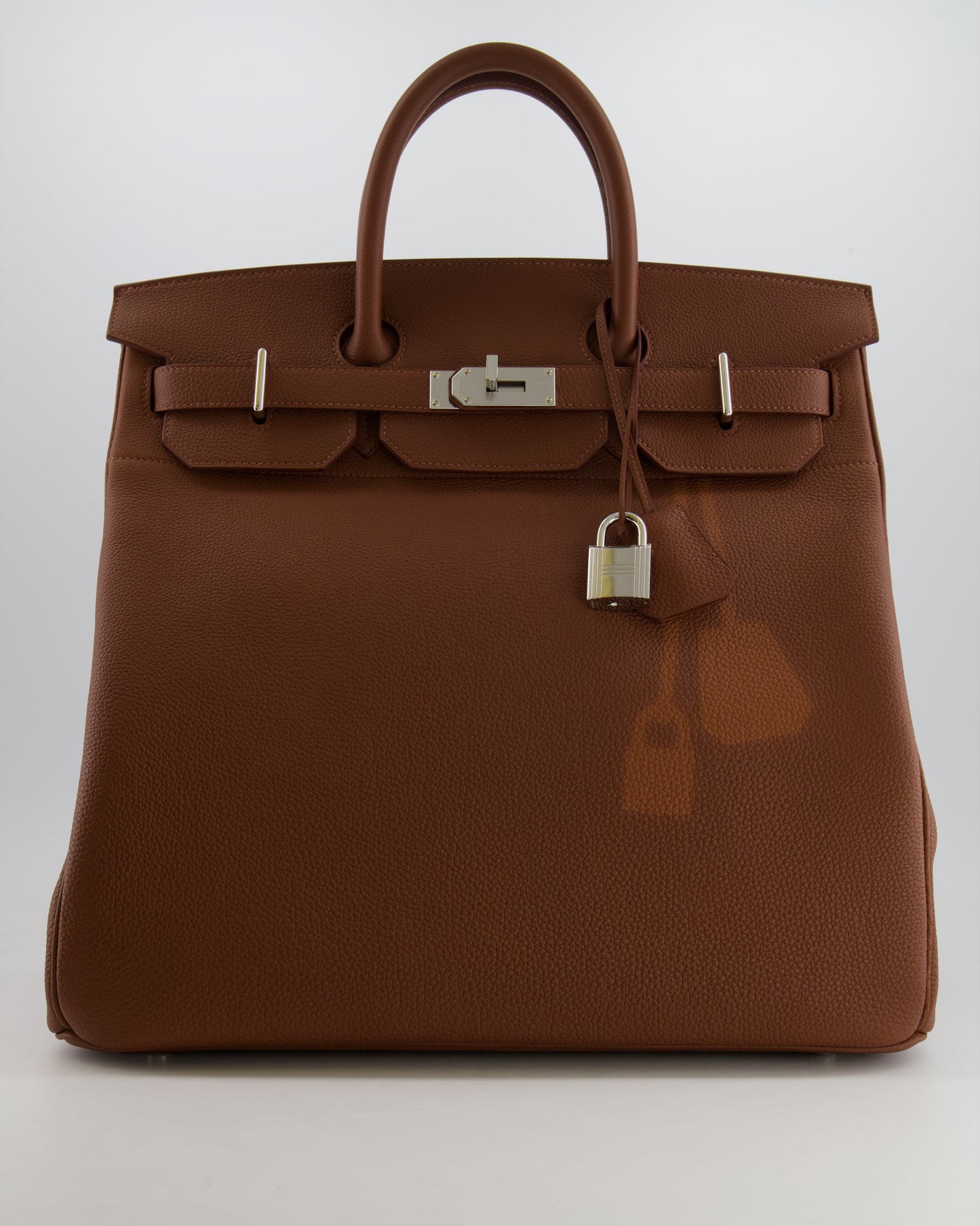 *LIMITED EDITION* Hermès HAC Bag 40cm Coup de Soleil in Gold Clair & Fonce Togo Leather with Palladium Hardware