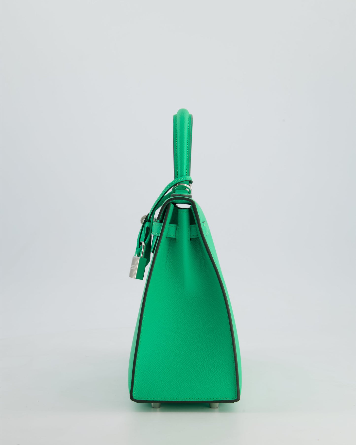 *FIRE PRICE* Hermès Kelly Sellier 25cm Bag in Vert Comics Epsom Leather with Palladium Hardware