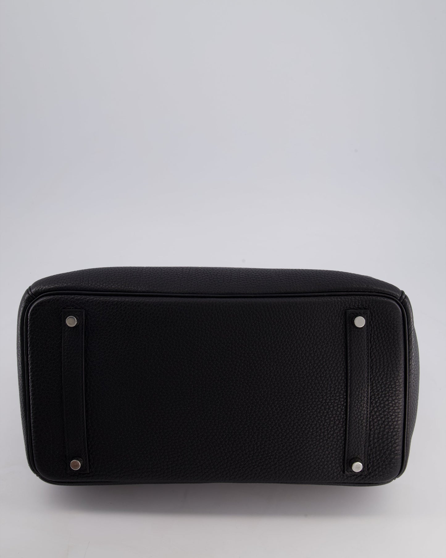 Hermès Birkin Bag 35cm Retourne in Noir Togo Leather with Palladium Hardware