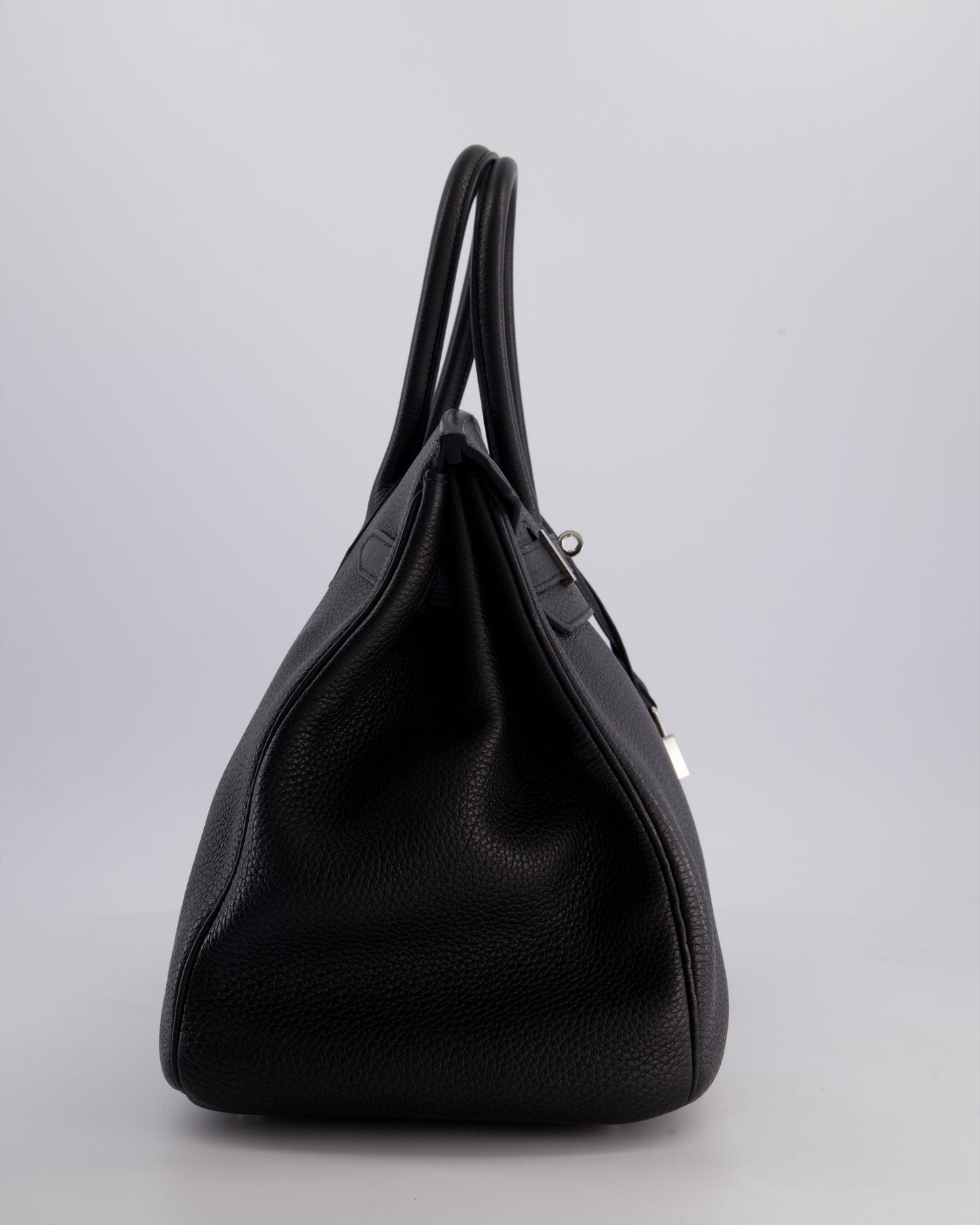 Hermès Birkin Bag 35cm Retourne in Noir Togo Leather with Palladium Hardware