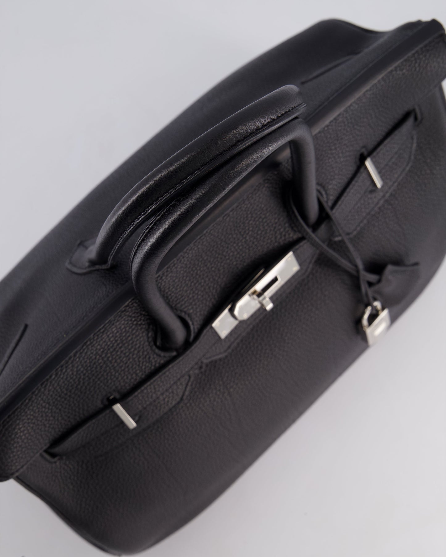 Hermès Birkin Bag 35cm Retourne in Noir Togo Leather with Palladium Hardware