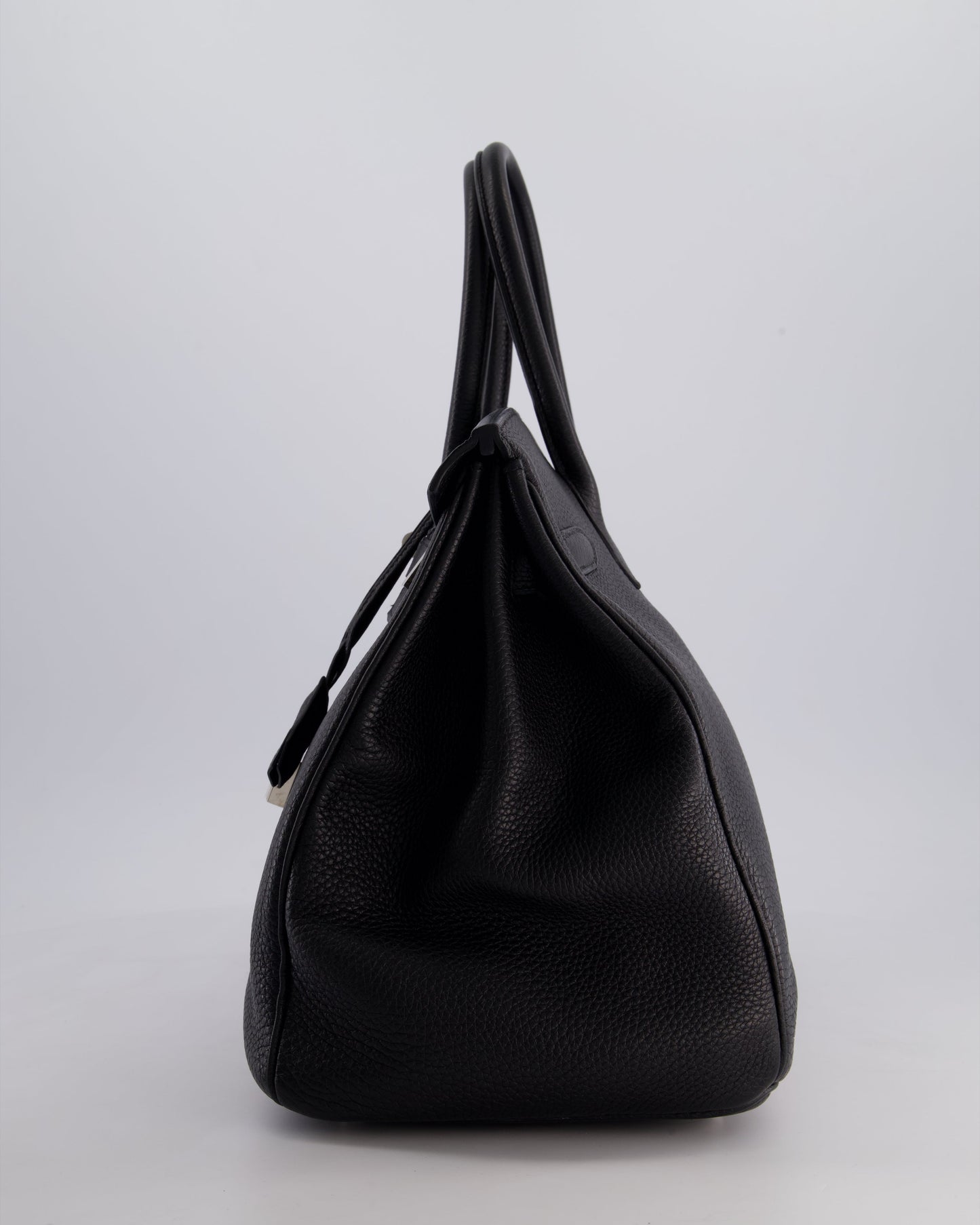 Hermès Birkin Bag 35cm Retourne in Noir Togo Leather with Palladium Hardware