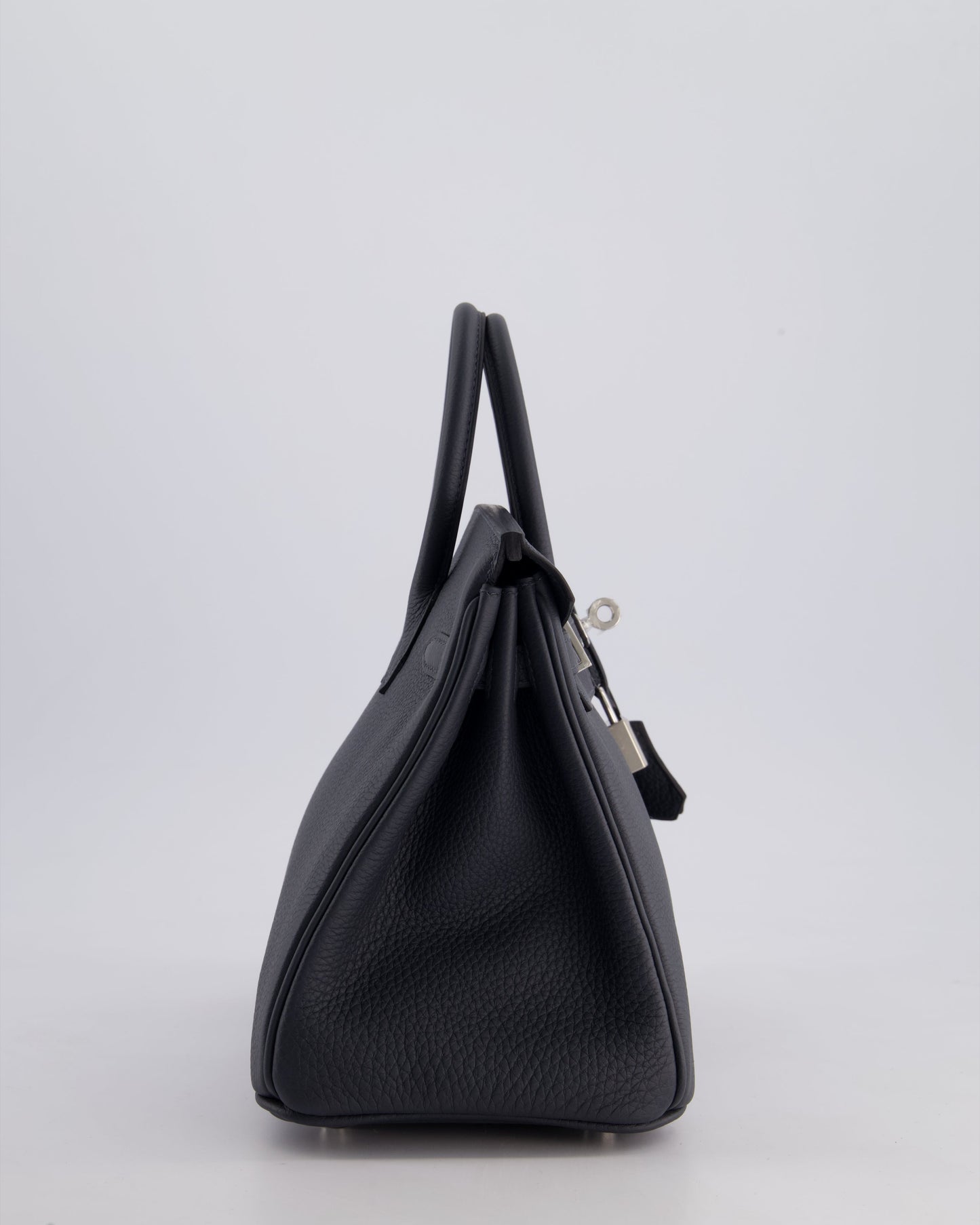 Hermès Birkin 25cm Retourne Bag in Gris Misty Togo Leather with Palladium Hardware