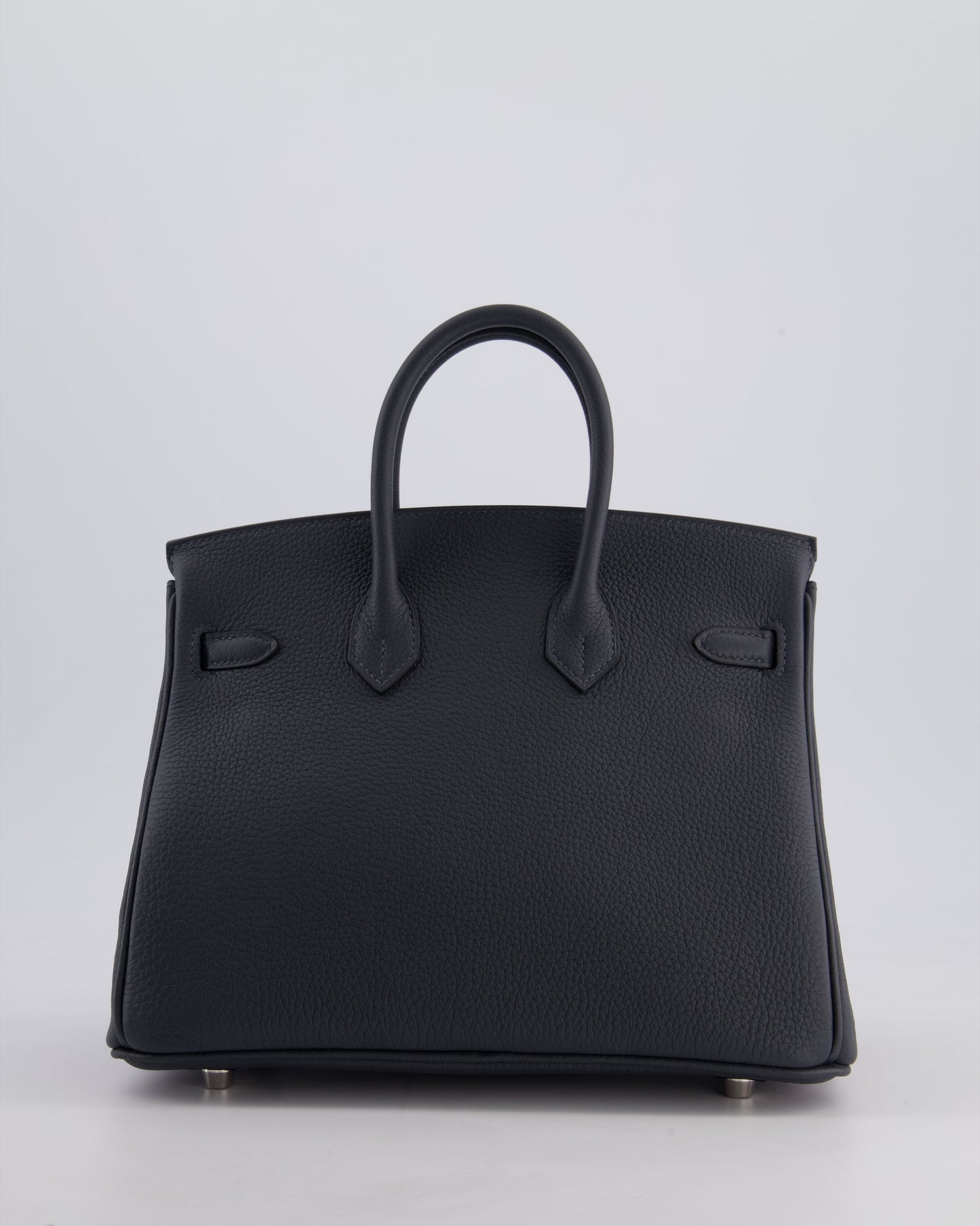 Hermès Birkin 25cm Retourne Bag in Gris Misty Togo Leather with Palladium Hardware