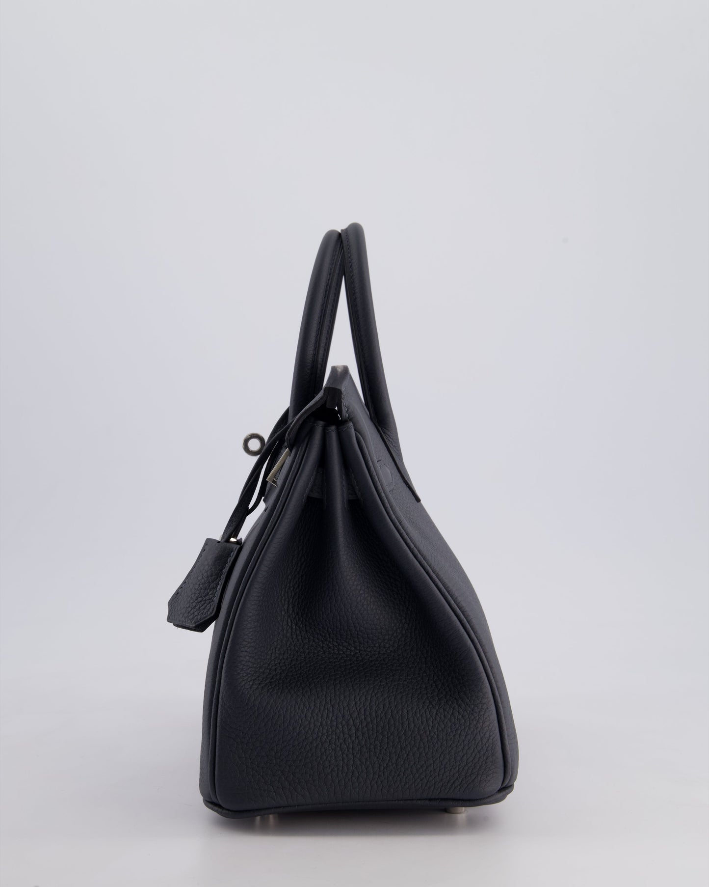 Hermès Birkin 25cm Retourne Bag in Gris Misty Togo Leather with Palladium Hardware