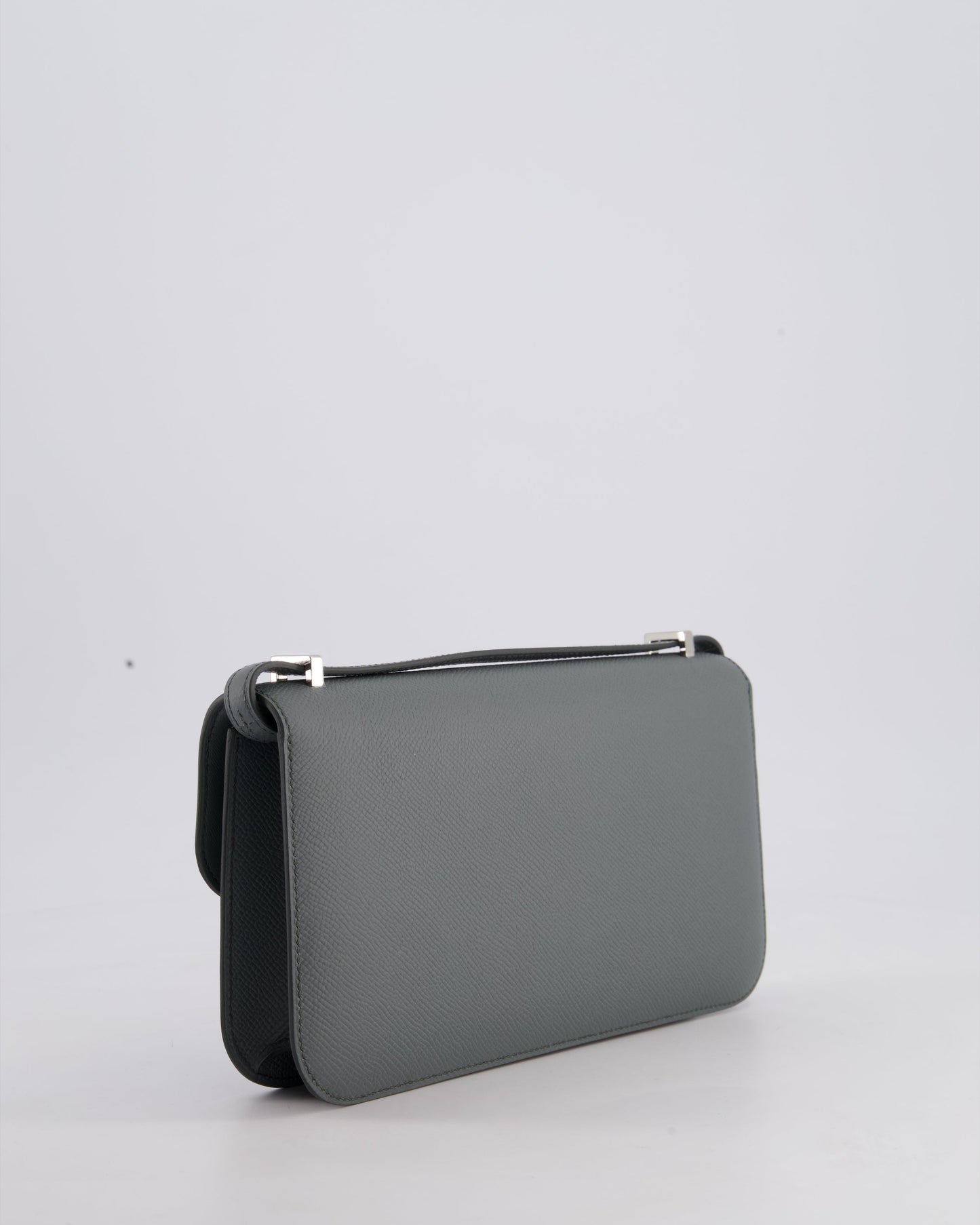 *NEW RELEASE* Hermès Constance 1-Elan Miroir Bag in Vert Amande Epsom Leather with Palladium Hardware