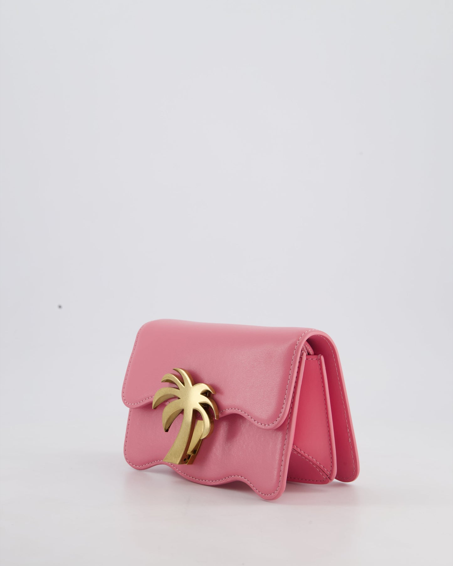 Palm Angels Mini Palm Beach Wave Pink Crossbody Bag