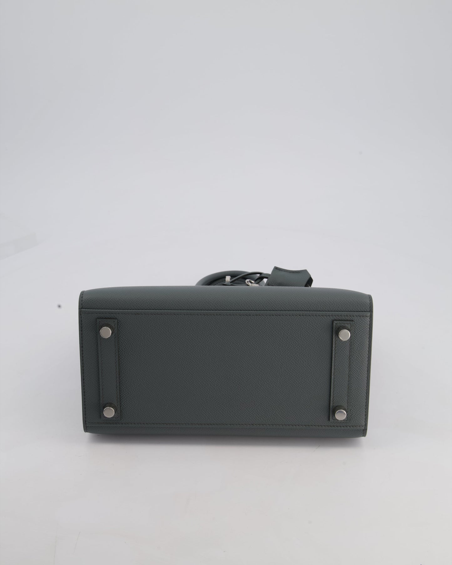Hermès Birkin 25cm Sellier Bag in Vert Amande Togo Leather with Palladium Hardware