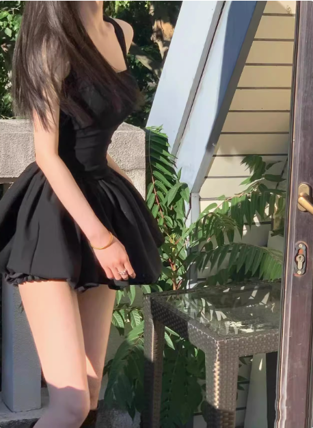 Sweet Square Neck Sleeveless Waist Ballet Puffy Birthday Tutu Homecoming Dress P3610