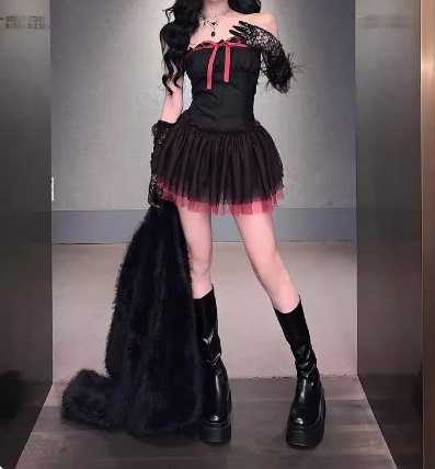 Cute Purple Satin Tulle 17th Birthday Homecoming Dress P3618