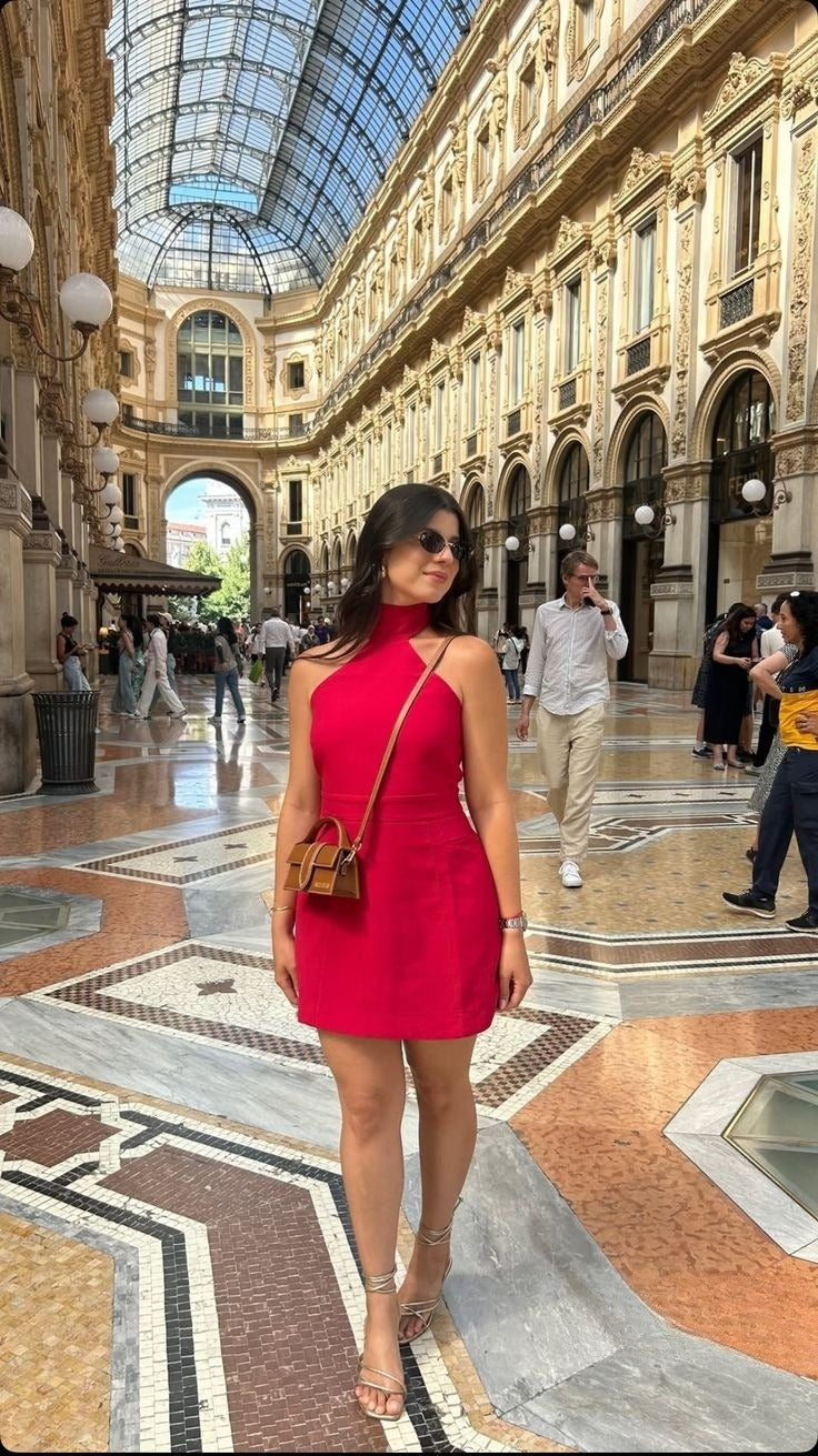 Elegant Red Off-the-shoulder Waisted 17th Birthday Homecoming Dress P3954